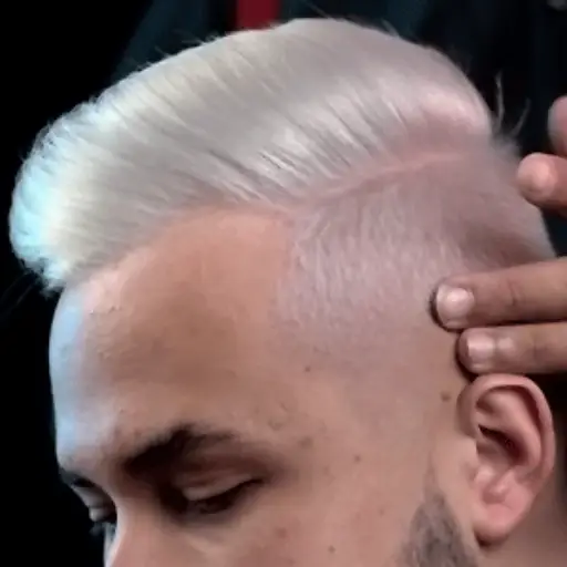 Platinado masculino